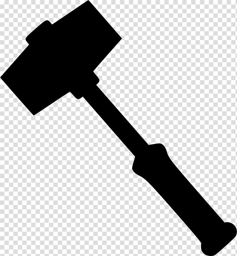 Tool Sledgehammer, hammer transparent background PNG clipart