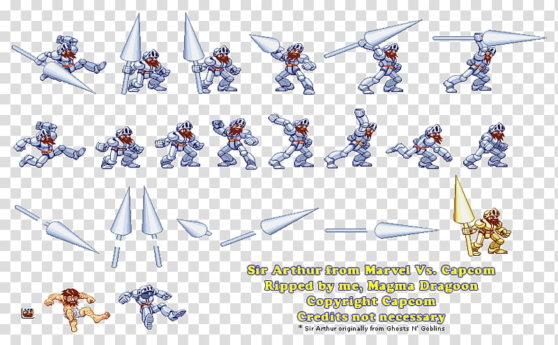 Marvel vs. Capcom 2: New Age of Heroes Cartoon Technology Point, arthur ghost and goblins transparent background PNG clipart