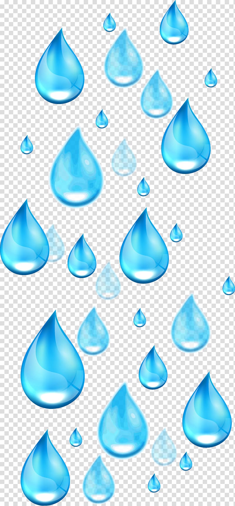 water drops , Drop Water Euclidean Illustration, Blue water drop transparent background PNG clipart