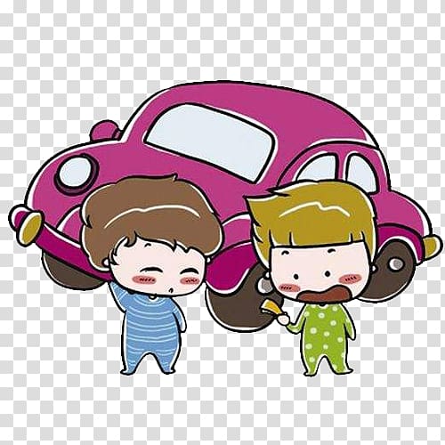 Car Hitchhiking , Take the windmill child transparent background PNG clipart