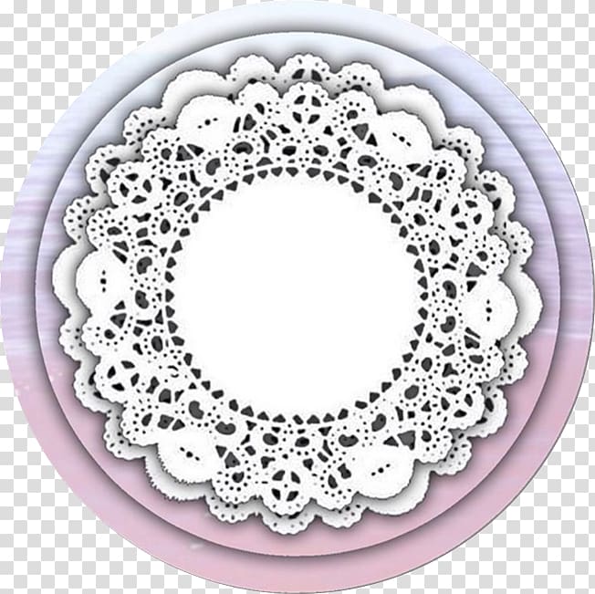 Textile Pastel Doily Computer Icons, white lace transparent background PNG clipart