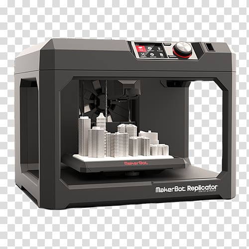 MakerBot 3D printing Printer 3D computer graphics, printer transparent background PNG clipart