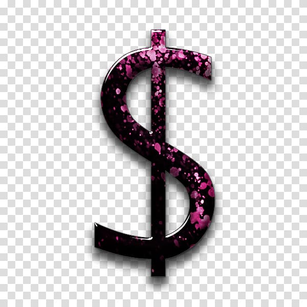 Dollar sign United States Dollar Currency symbol , dollar transparent background PNG clipart