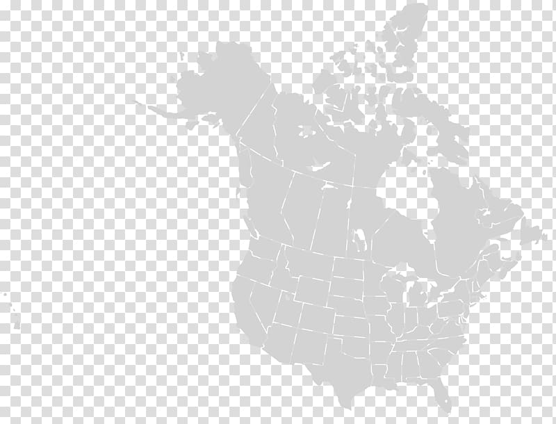 United States Canada Map Blank map, map of canada transparent background PNG clipart