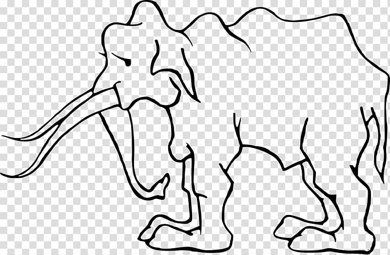 African elephant Indian elephant Mammoth , elephants transparent background PNG clipart