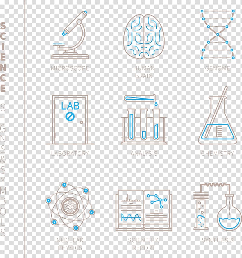 Science Icon, Microscope icon transparent background PNG clipart
