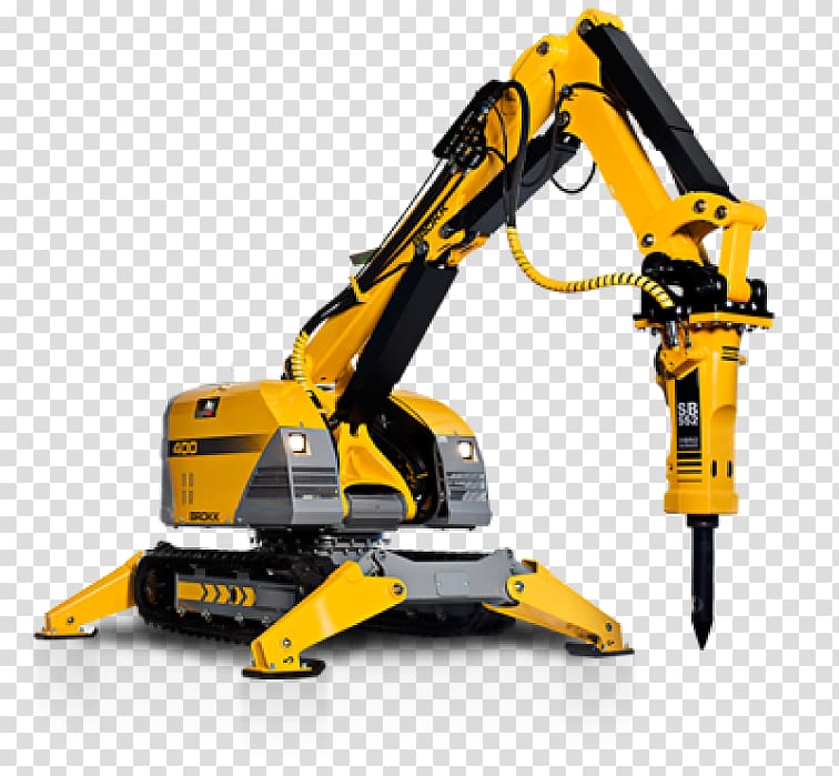 Demolition Architectural engineering Excavator Robot Machine, excavator transparent background PNG clipart