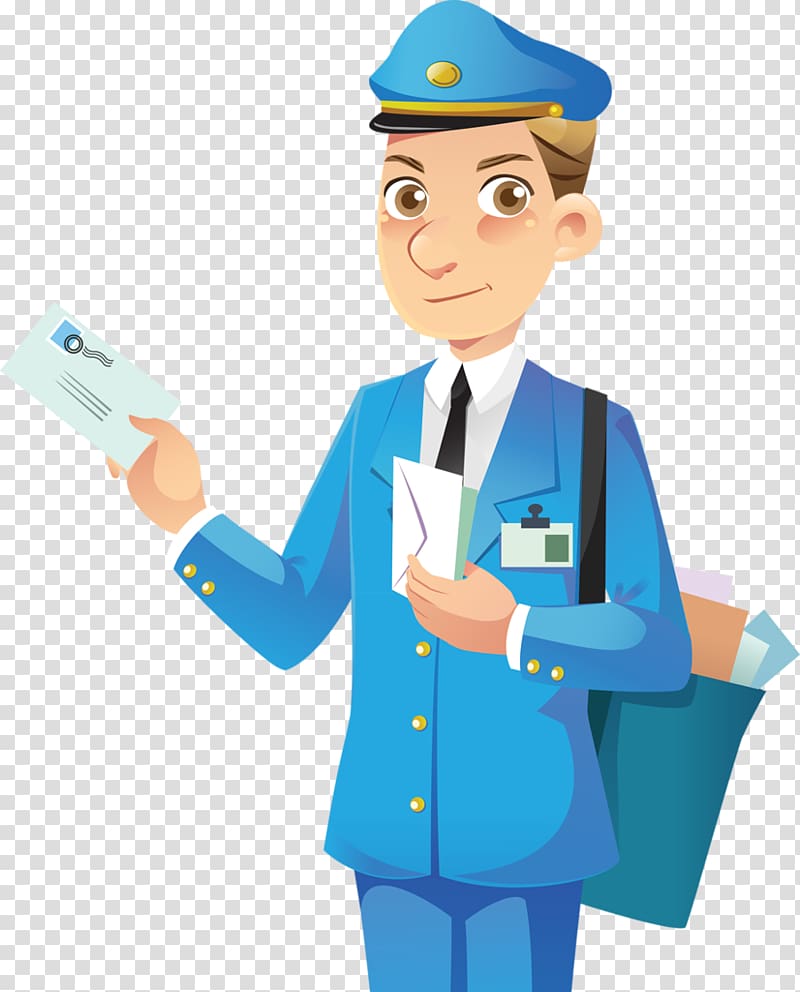 Mail carrier Child Letter Point of sale, pilot transparent background PNG clipart