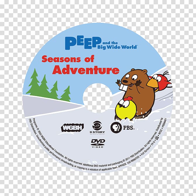 DVD Peep and the Big Wide World WordGirl, the season big promotion transparent background PNG clipart
