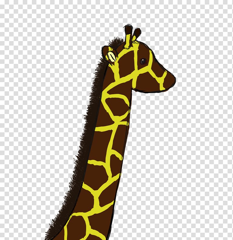 Giraffe Fauna Neck Terrestrial animal, giraffe transparent background PNG clipart