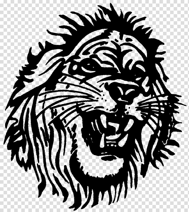 Lion Tiger Visual arts Illustration, lion transparent background PNG clipart