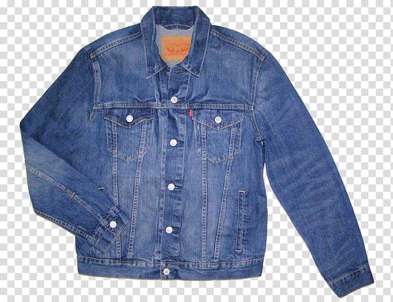 Blue Junction Denim Jacket Levi Strauss & Co. Textile, jacket transparent background PNG clipart