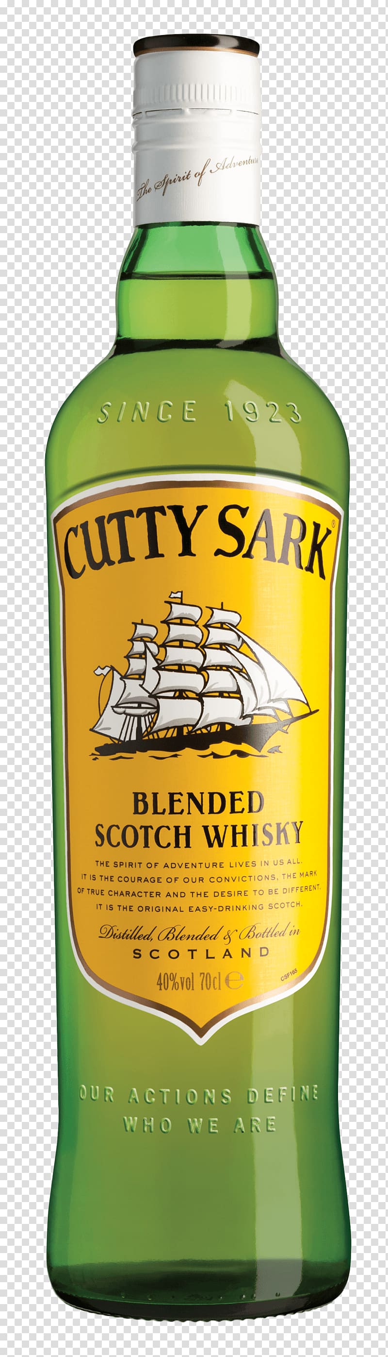 Cutty Sark Scotch whisky Blended whiskey Single malt whisky, Cutty Sark transparent background PNG clipart