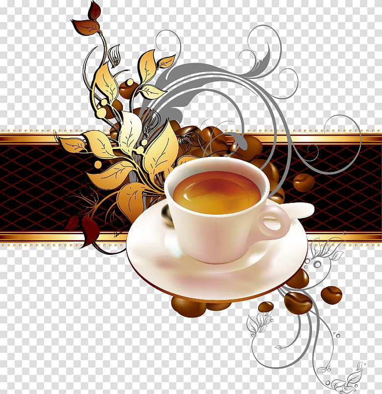 Coffee cup Cafe Coffee bean Drink, drinks transparent background PNG clipart