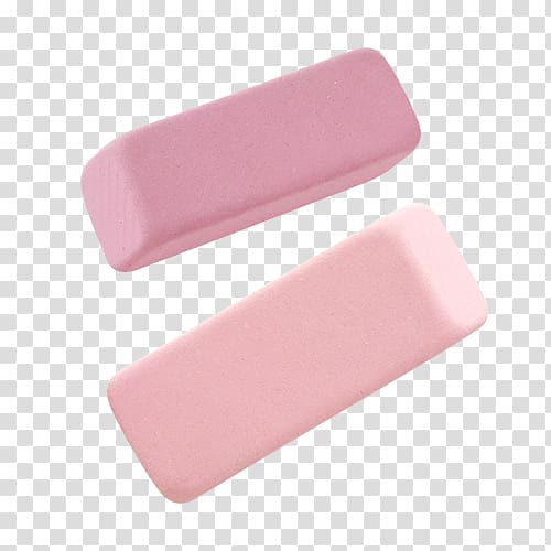 Pink Eraser Stationery Realism, Realistic pink eraser transparent background PNG clipart