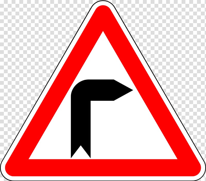 Traffic sign Intersection The Highway Code , Dangerous Curves Auto Detailing transparent background PNG clipart