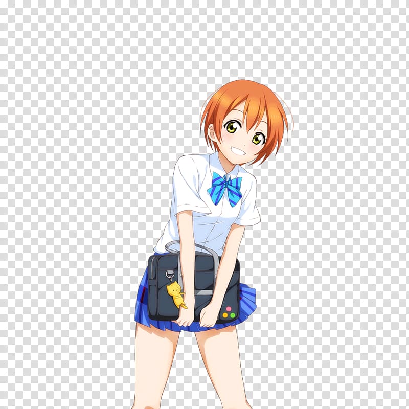 Love Live! School Idol Festival Rin Hoshizora Japanese school uniform, japan transparent background PNG clipart