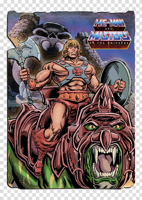 He-Man Comics artist Masters of the Universe Superhero, he man transparent background PNG clipart