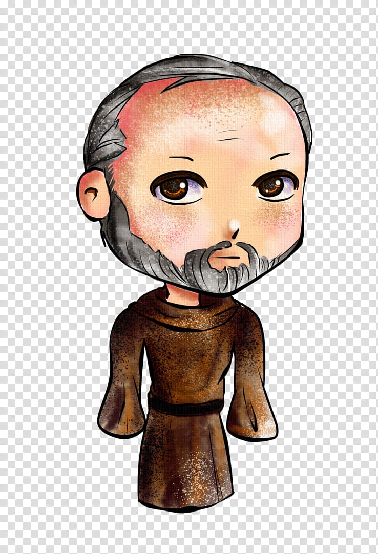 Chibi Art Drawing Padre Florentino Anime, buy online transparent background PNG clipart
