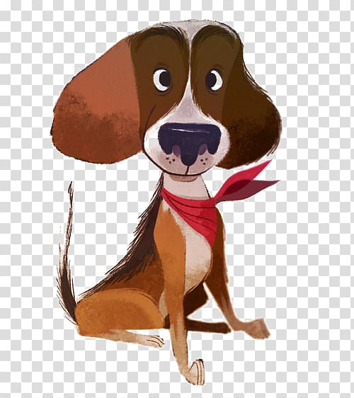 brown dog , Dog Cartoon Character design Illustration, Pet dog transparent background PNG clipart