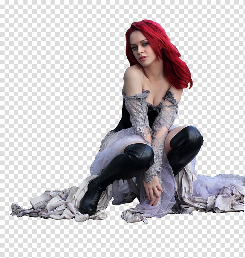 Tarot E-book Self-knowledge, girl red hair transparent background PNG clipart