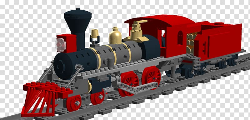 Lego Trains Lego Trains Rail transport Locomotive, train transparent background PNG clipart