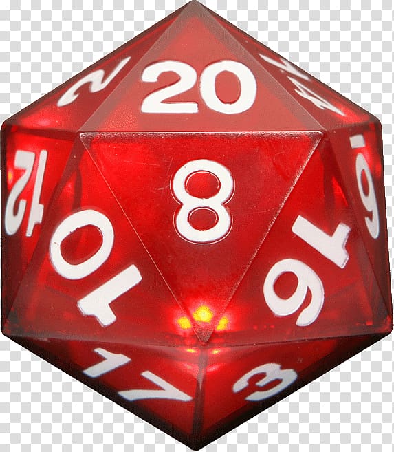 d20 System Critical hit Dice Set Game, Dice transparent background PNG clipart