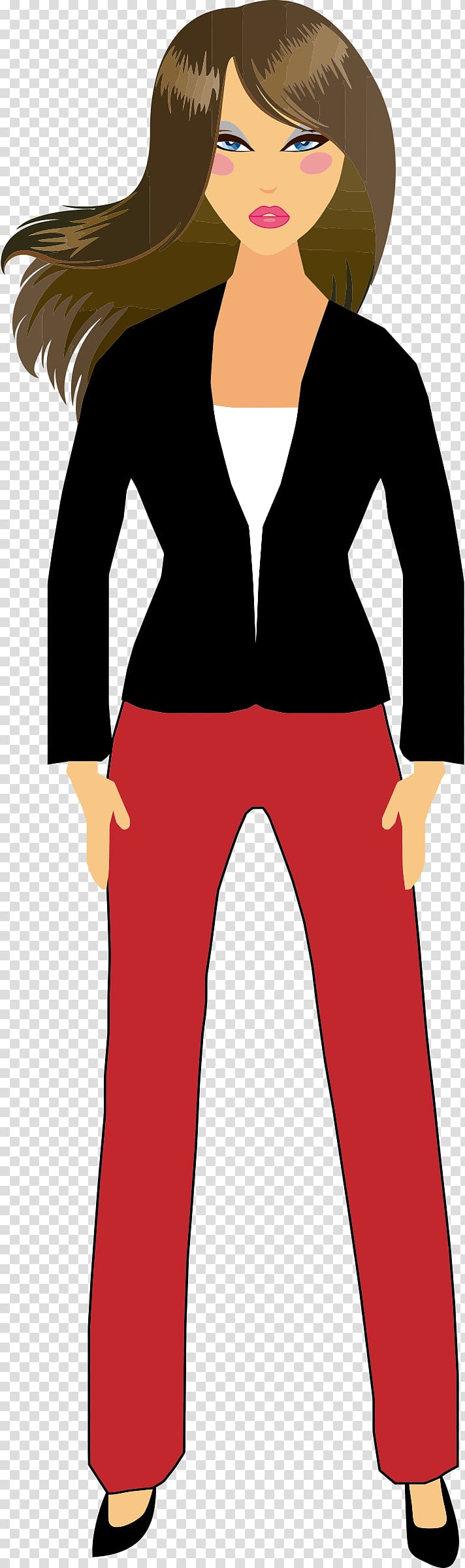 Woman Girl , SALESMAN transparent background PNG clipart