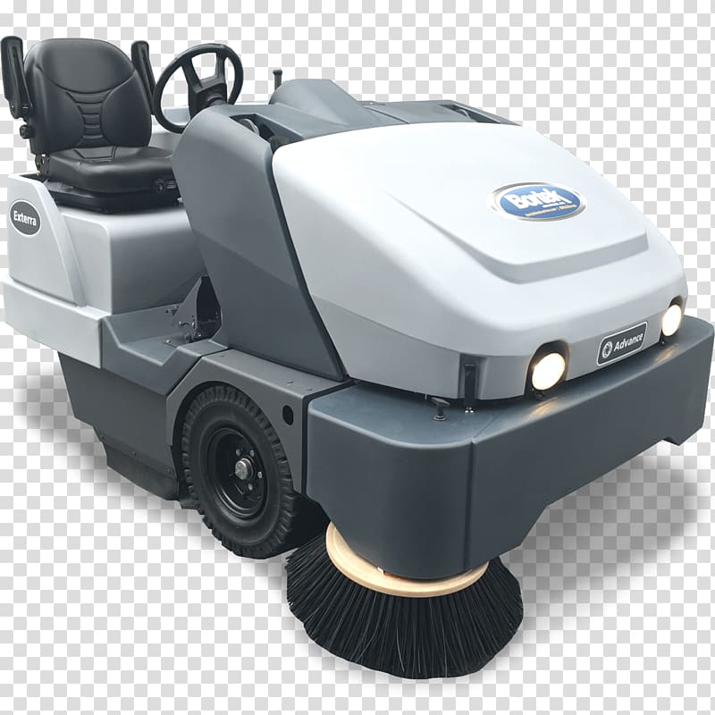 Industry Machine Broom Street sweeper Transport, sweep the dust transparent background PNG clipart
