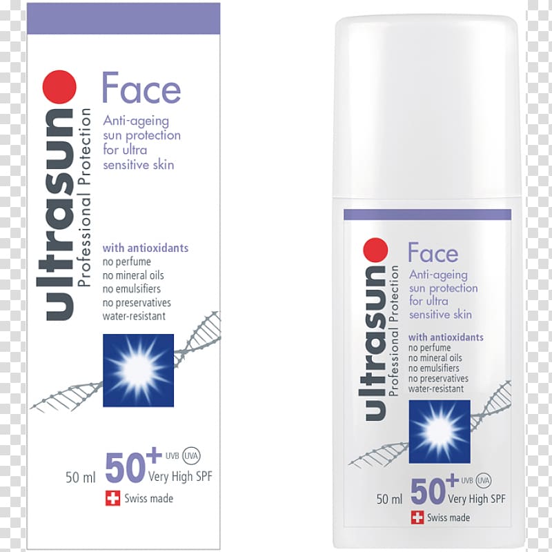 Sunscreen Lotion Factor de protección solar Cream Sun tanning, Age of face transparent background PNG clipart
