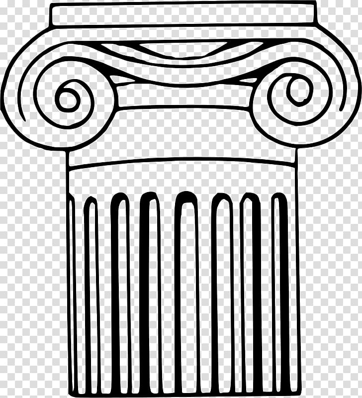 Ancient Greece Ancient Greek architecture Classical order, column transparent background PNG clipart