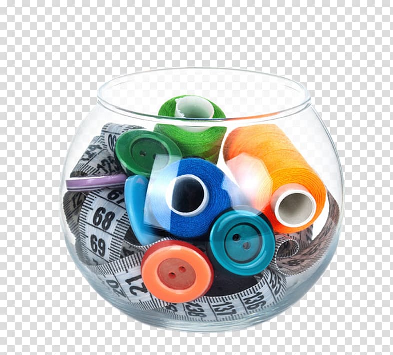 Sewing Glass Button, Free creative sewing tools to pull the material transparent background PNG clipart