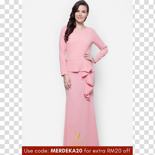 Gown Robe Baju Kurung Maxi dress, dress transparent background PNG clipart