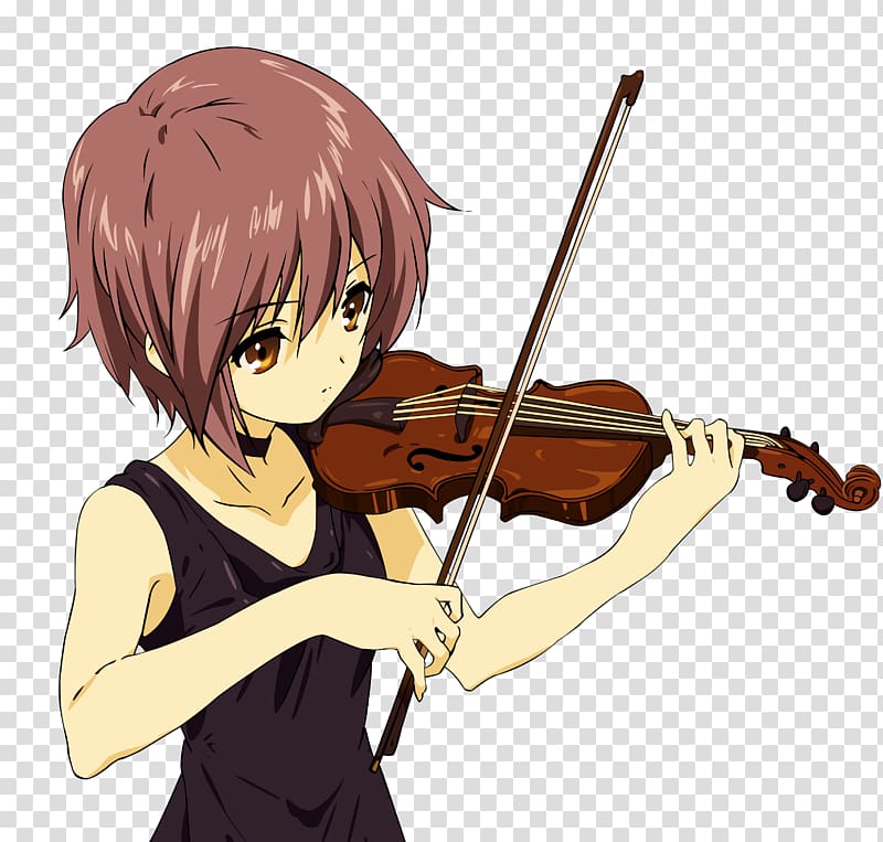 Yuki Nagato Kyon Haruhi Suzumiya Anime Manga, tetsuya naito transparent background PNG clipart