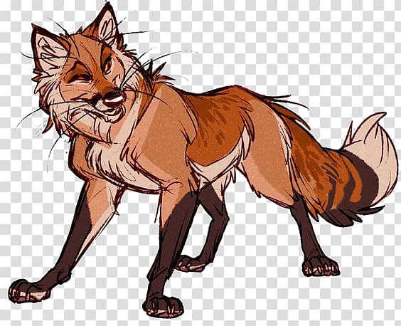 Red fox Drawing Illustration, fox transparent background PNG clipart