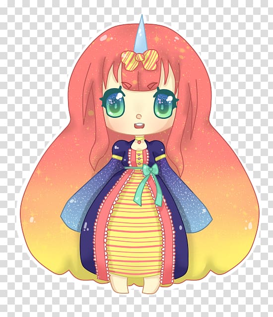 Doll Christmas ornament Cartoon Character, Princess Cake transparent background PNG clipart