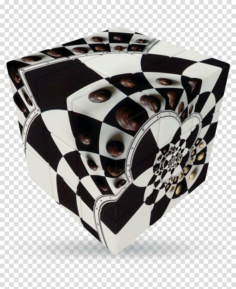 Chessboard V-Cube 7 Rubik's Cube, chess transparent background PNG clipart