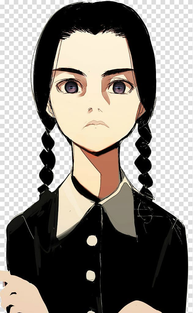 Lisa Loring Wednesday Addams The Addams Family Morticia Addams Gomez Addams, others transparent background PNG clipart