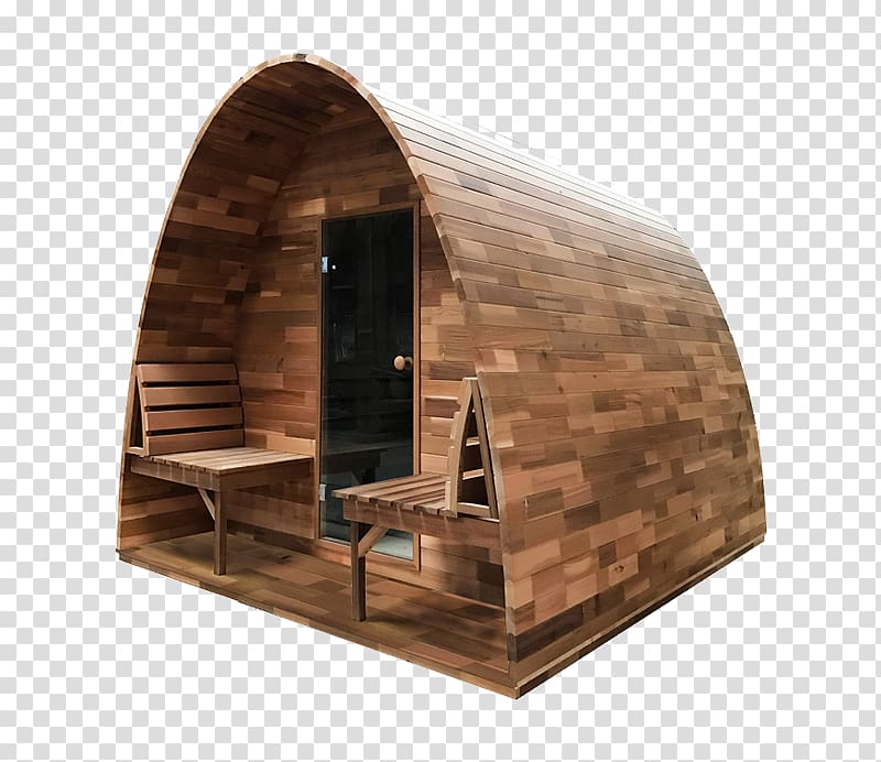 Infrared sauna Essence forestière Western redcedar Wood, cabin transparent background PNG clipart