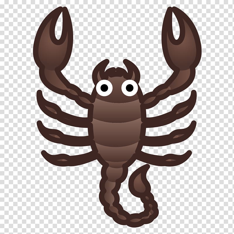 Crab Scorpion Emoji Computer Icons Emoticon, crab transparent background PNG clipart