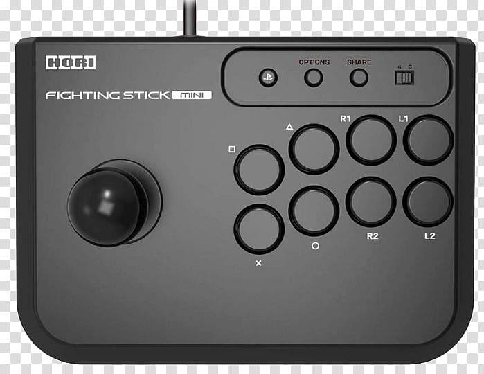 HORI Fighting Stick Mini for PS4 PlayStation 3 PlayStation 4 Arcade controller, Playstation transparent background PNG clipart