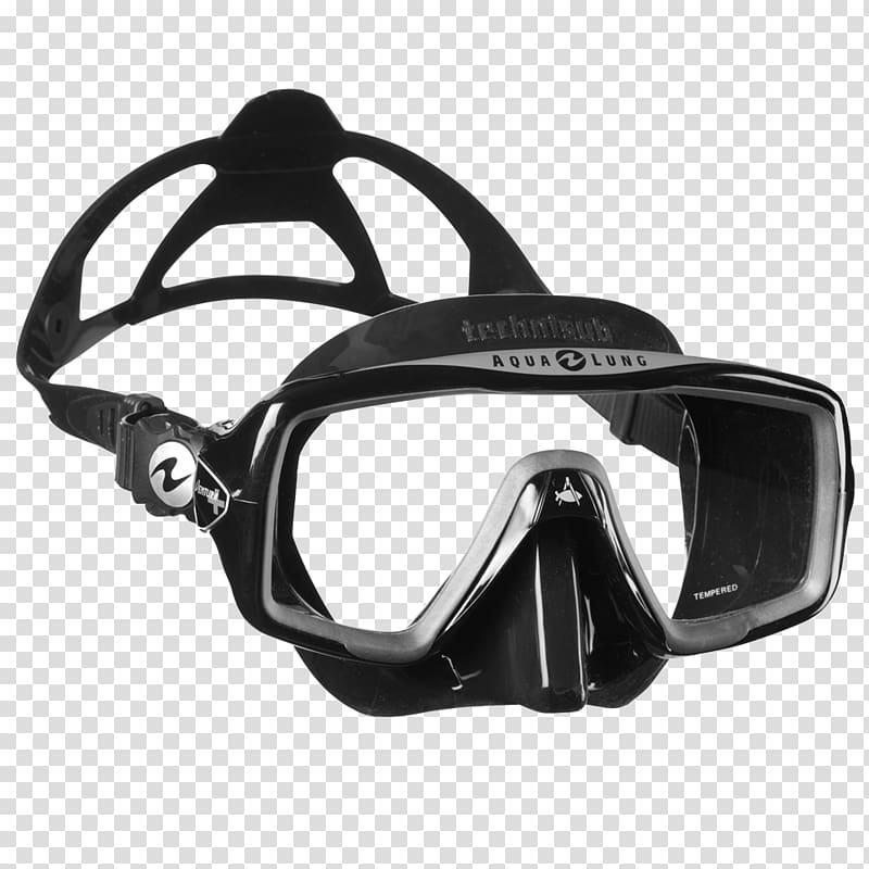 Diving & Snorkeling Masks Aqua Lung/La Spirotechnique Scuba set Scuba diving Aqua-Lung, mask transparent background PNG clipart