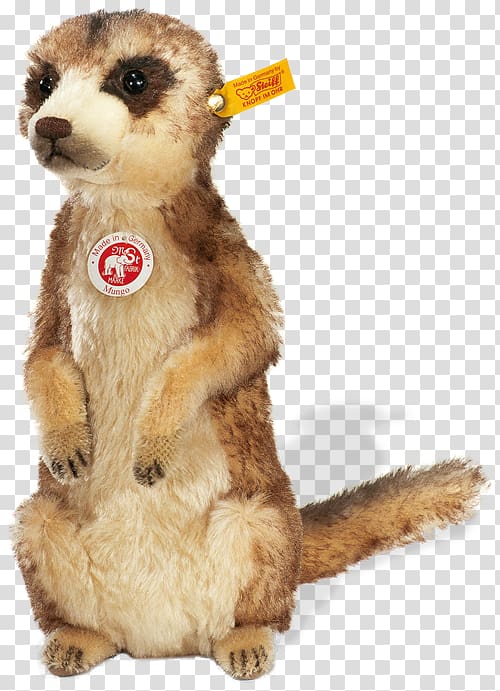 Meerkat Stuffed Animals & Cuddly Toys Margarete Steiff GmbH Teddy bear, toy transparent background PNG clipart