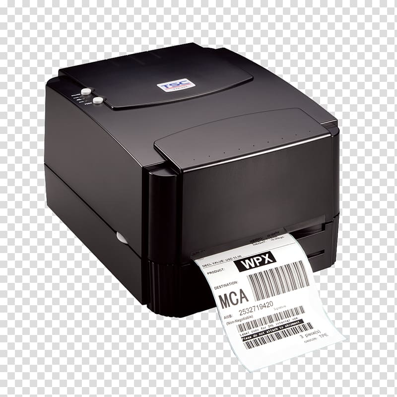 Barcode printer Label printer, printer transparent background PNG clipart