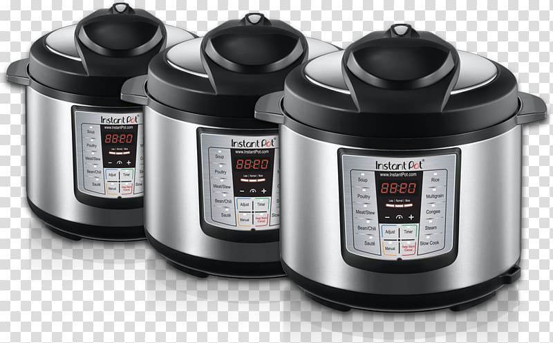 Instant Pot Pressure cooking Slow Cookers, Cooker transparent background PNG clipart