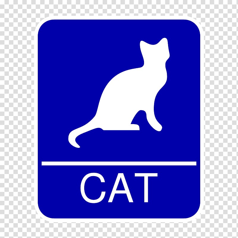 International Cat Day Kitten Dog, Restroom Sign transparent background PNG clipart