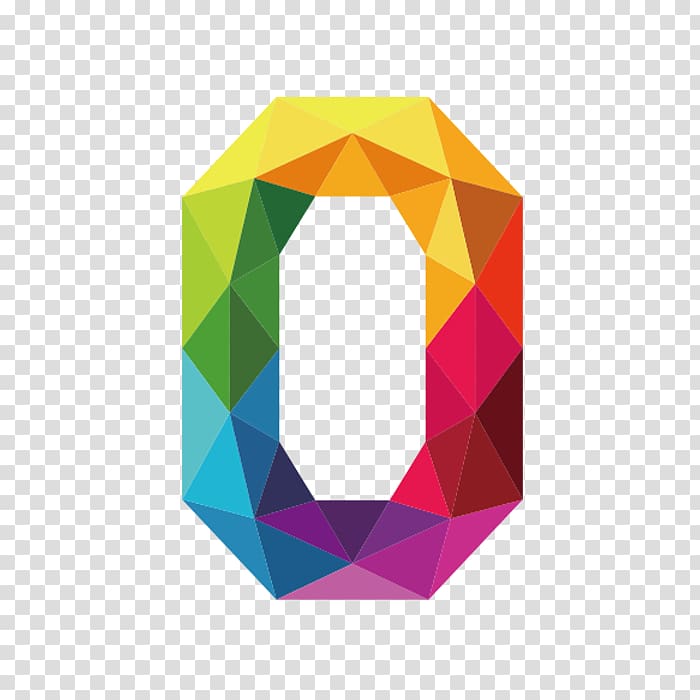 colorful letters o transparent background PNG clipart