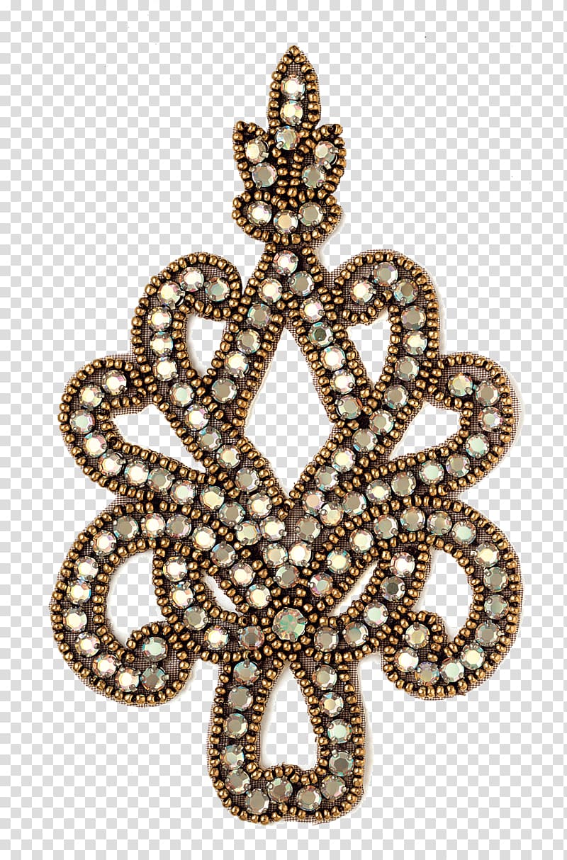 Brooch Imitation Gemstones & Rhinestones Bead Appliqué Jewellery, marge transparent background PNG clipart