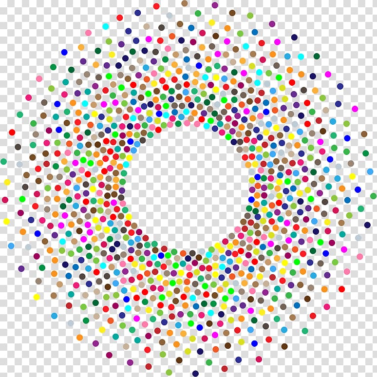 Torus Circle Geometry Line, dottedabstract transparent background PNG clipart