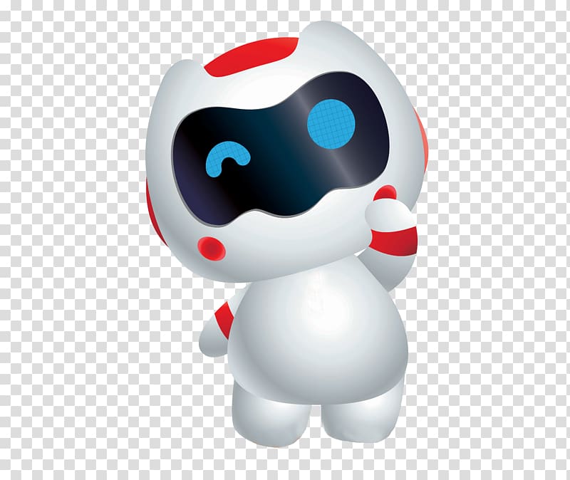 white and red robot illustration, Robotics Euclidean , Cartoon cute robot transparent background PNG clipart
